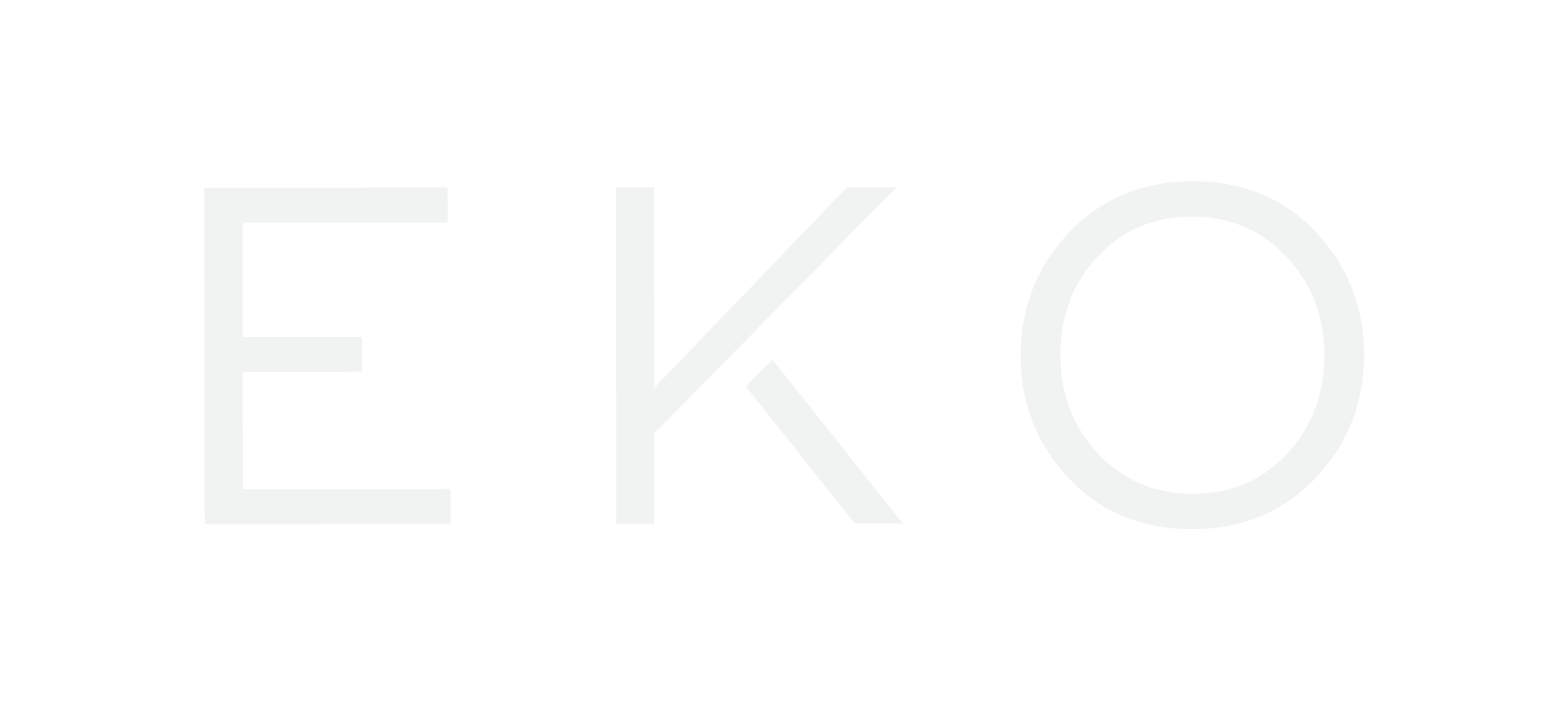 eko logo white
